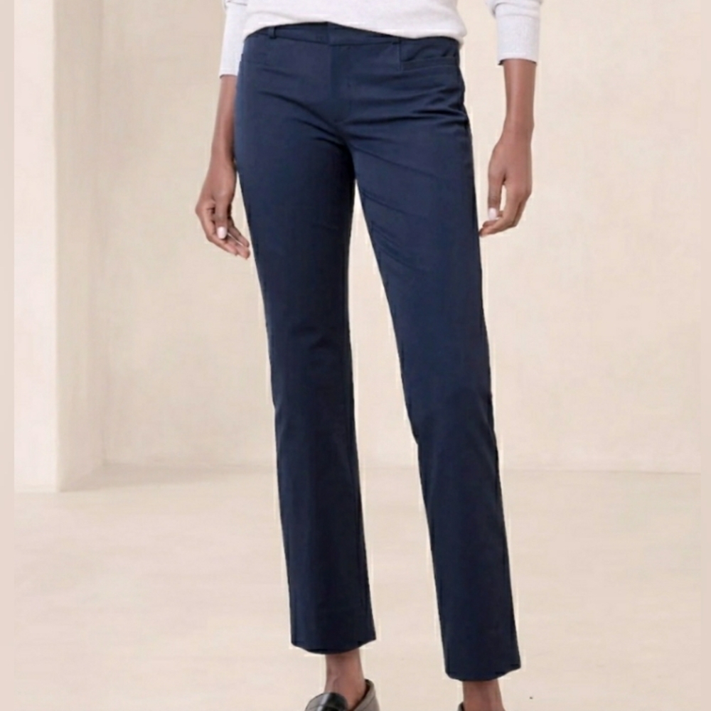 NWT Banana Republic Mid-rise Sloan Crop Pants 10